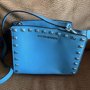 Michael kohl’s studded cross body purse
